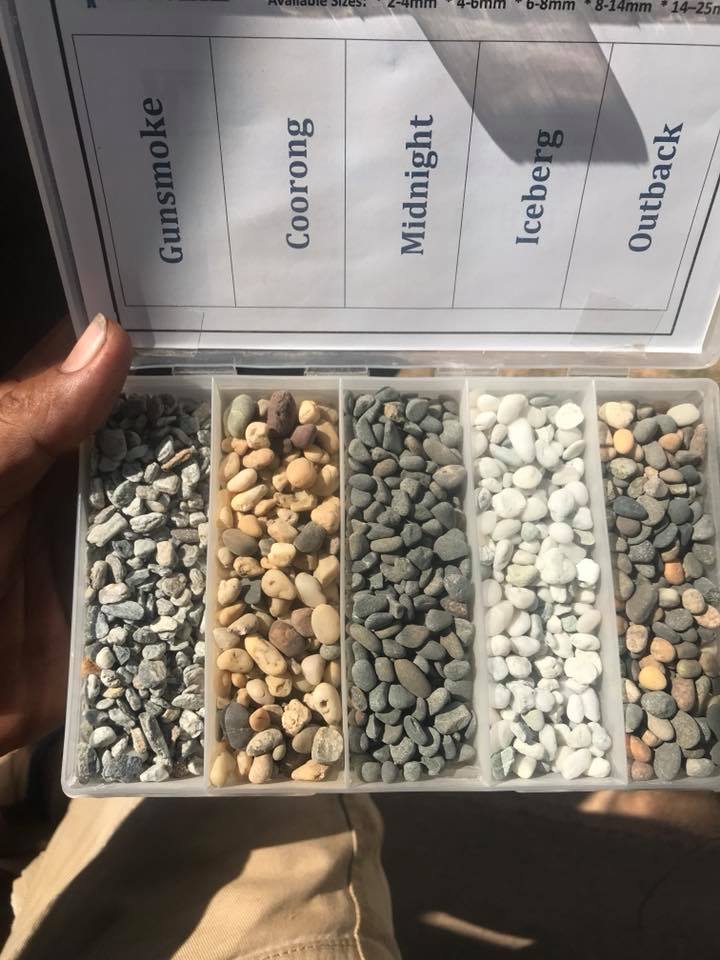 Concreting in progress