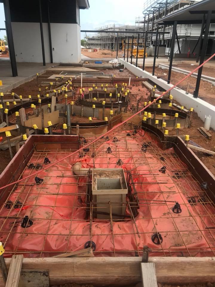 Exposed aggregate detail